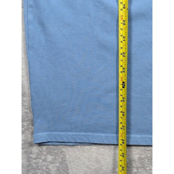 Carhartt T Shirt Mens Large Blue Relaxed Fit Barn Chore Rugged Tuff Work - Picture 7 of 10